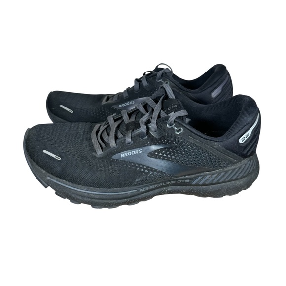 Brooks Adrenaline 22 Women’s Size 9 Black Running Shoes Athletic Sneakers - Picture 5 of 13